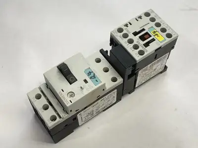 Used Siemens Contactor Starter Combination 0.9-1.25A 400VAC 24VDC Starters Michigan US | Maverick Industrial Sales #1401919