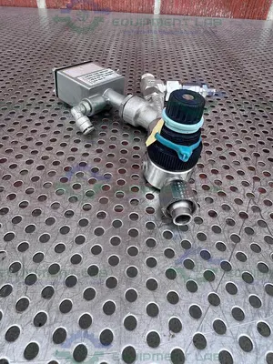 USED GEMU 540/15/D59405-1 PNEUMATIC VALVE ACTUATOR W/ NORGREN R05-200-RNEA REGULATOR