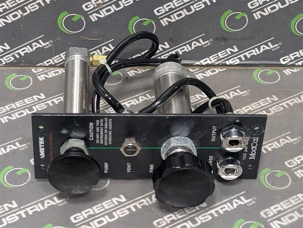 Ametek 90E1 MODCAL Pressure Control Assembly Used