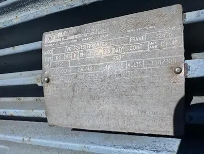 USED INDUSTRIAL AIR PRODUCTS 7VK 328TSTFP4001BD L