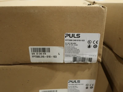 Used PLUS FTP500.245-018-102 AC/DC Power Supplies Ohio US | Aucto #1396614