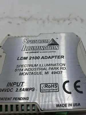 USED SPECTRUM ILLUMINATION ADAPTER MODULE REV.H 24VDC, 1.5 AMPS