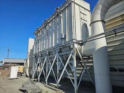 Dust Collector, Baghouse, 20,000 CFM, Mikro Pulsaire, 50 HP Blower #5512919