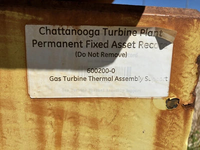 51" x 278"x 14" Precision Ground Turbine Setup Plate/ Floor Plate #4251
