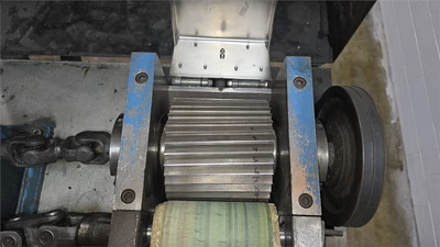 6" Accrapak Strand Pelletizer, Model 750-6, 7.5 HP