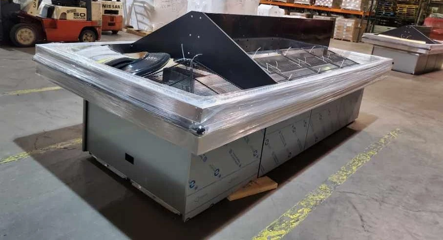 12-0002 Hussmann 22 Foot Produce Remote Display Island-2024