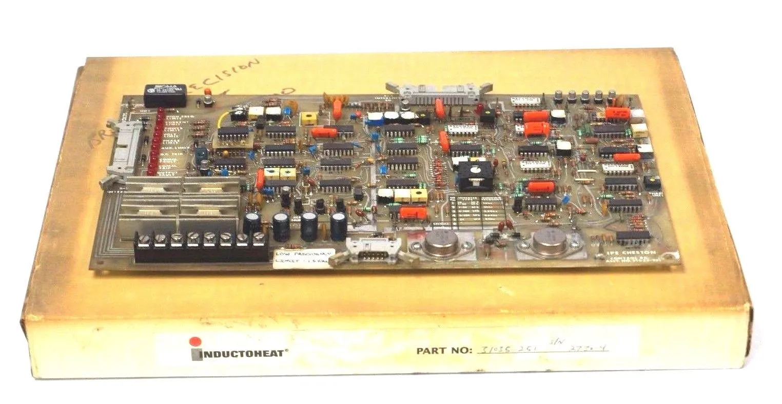 USED INDUCTOHEAT 31035-251 CONTROL BOARD 31035251