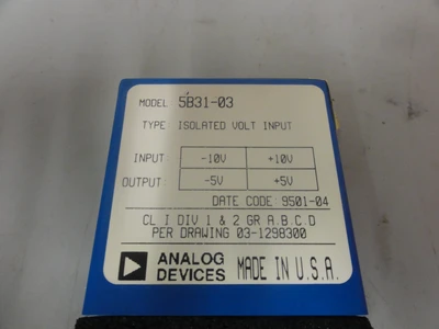 NEW ANALOG DEVICES SB31-03