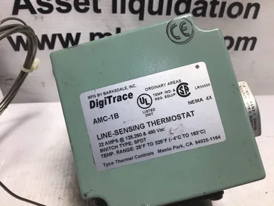 Tyco Thermal AMC-1B CE NEMA 4X LINE-SENSING THERMOSTAT 22 AMPS