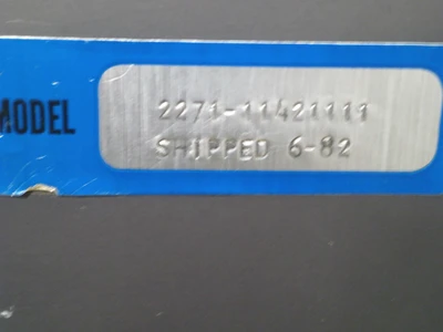 USED Daniel 2271 Flow Computer