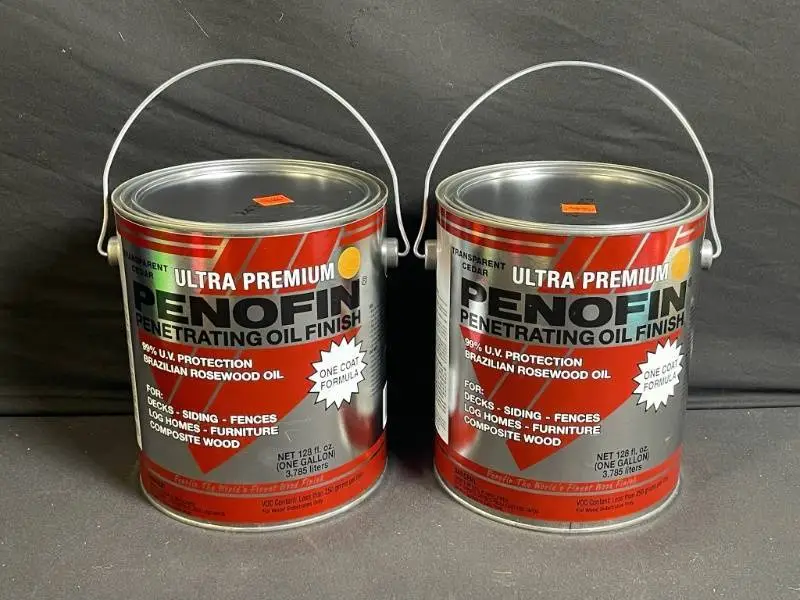 Penofin Ultra Premium Exterior Wood Finish - Transparent Cedar, 1 Gal (Lot of 2)