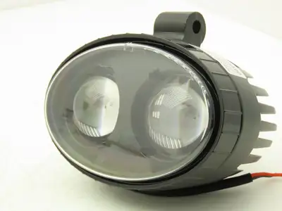 ULINE H-6390 Spotlight Blue Forklift Pedestrian Safety Spot Light W Bracket