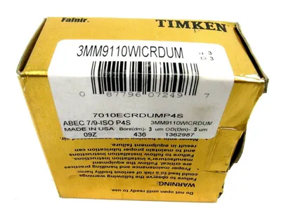 NEW TIMKEN FAFNIR 3MM9110WICRDUM SUPER PRECISION BEARING SET