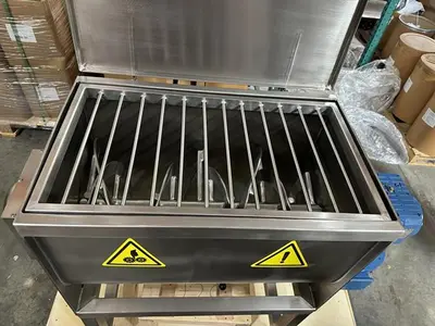 New NEC 100 Cu Ft Stainless Steel Double Ribbon Blender