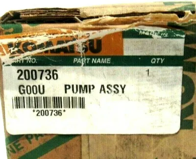 NEW KOMATSU / JOHN S. BARNES GC6290A45DF456 PUMP ASSY. 200736