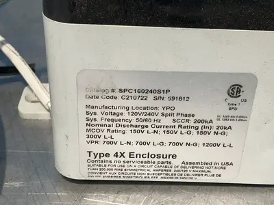Used EATON SPC160240S1P Surge Protectors Ohio US | HGR 24 #1278466