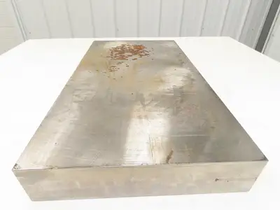 Hot Rolled Steel Flat Ground Bar Stock 2.9" Thick x 13"W x 24"L  258 Lbs