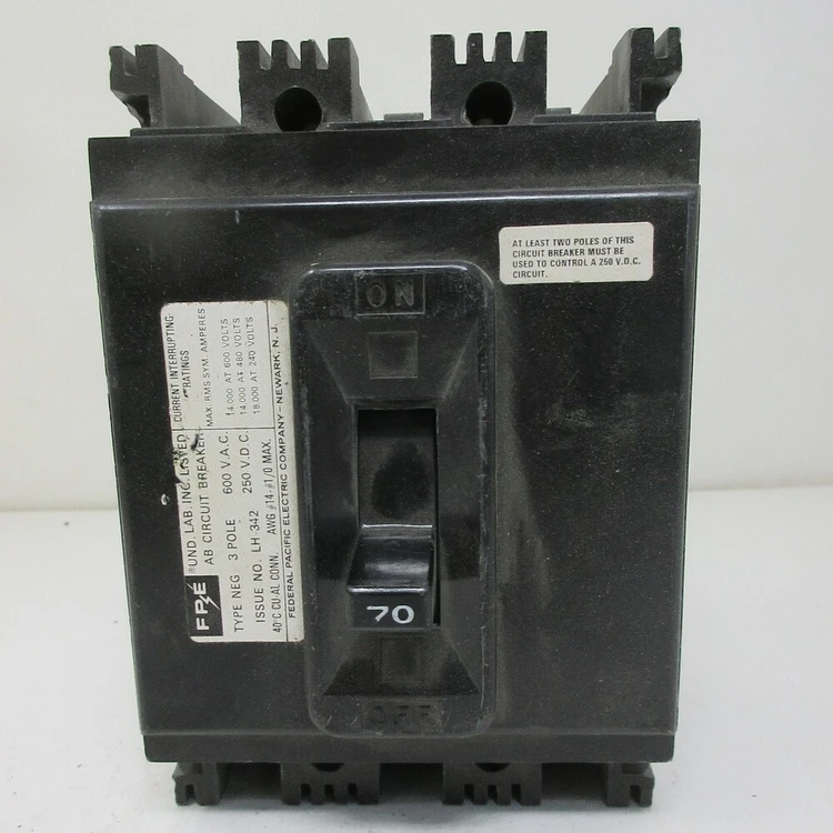 Used FEDERAL PIONEER ELECTRIC COMPANY _UNKNOWN_ Circuit Breakers British Columbia CA | Savona Equipment LTD #1168417