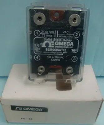 QTY. 1. OMEGA ENGINEERING INC. SOLID STATE RELAY S...