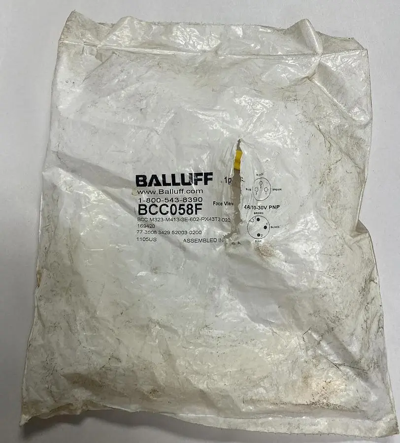 New | in-Stock BALLUFF M323-M413-3E-602-PX43T2-020 Miscellaneous Equipment (Electrical & Power) | Surplus Asset Holdings #1190663