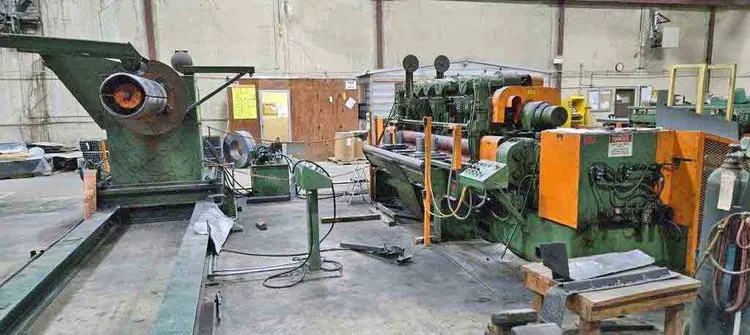 Used MCKAY 1272 Cut To Length Lines Ohio US | D & H Machinery, Inc. #222998
