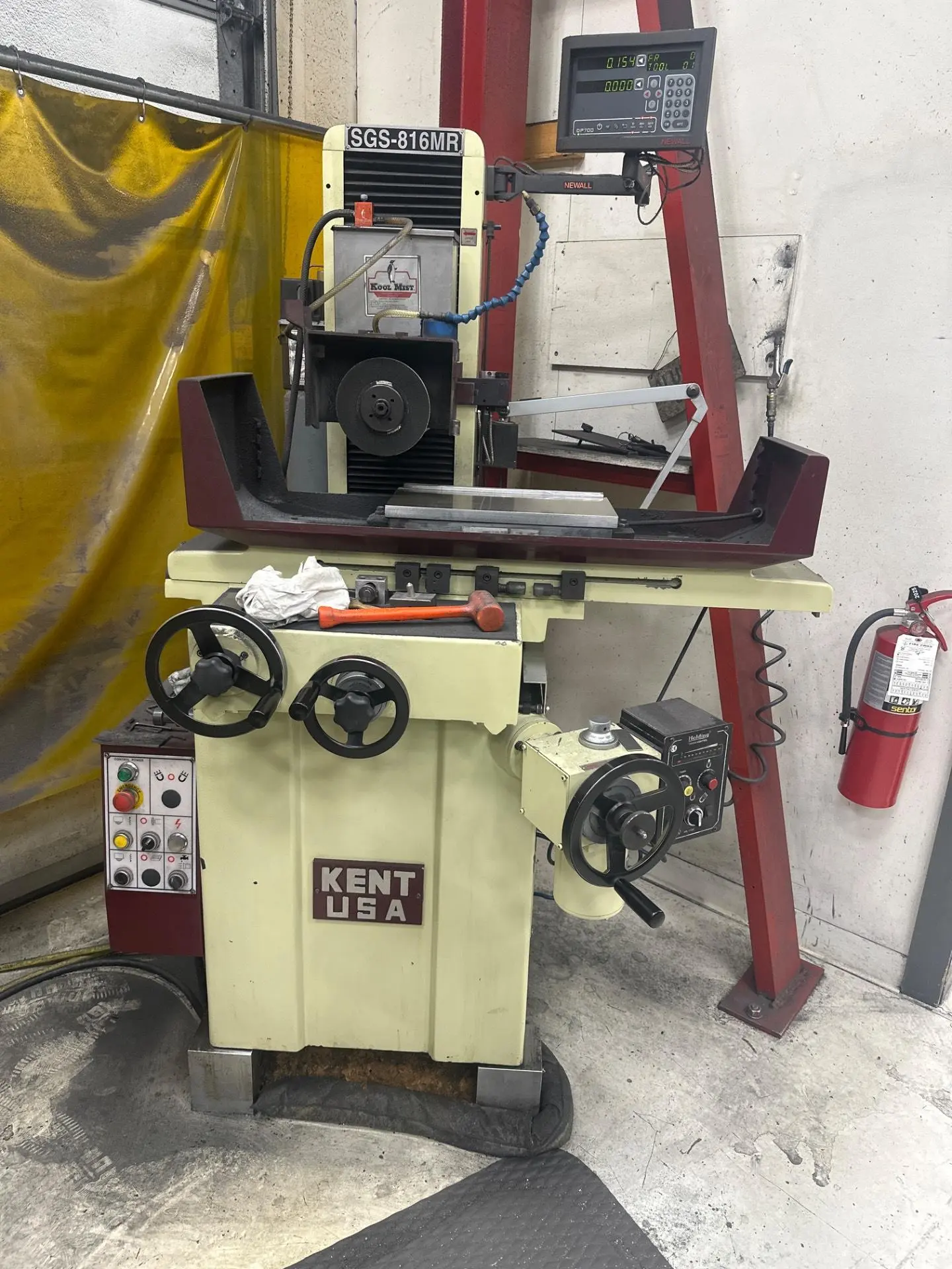 Used 2017 KENT SGS-816MR Reciprocating Surface Grinders Michigan US | Aucto #1306779