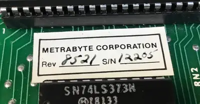 Used KEITHLEY METRABYTE PC6122 Rev. A Counters/Timers South Carolina US | Palmetto Automation #1280676