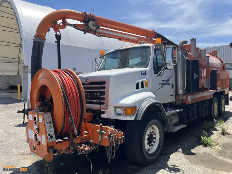 Used 2007 STERLING L7500 VAC-CON 6X4 Combination Sewer Cleaners Michigan US | Miedema Asset Management Group #1340409