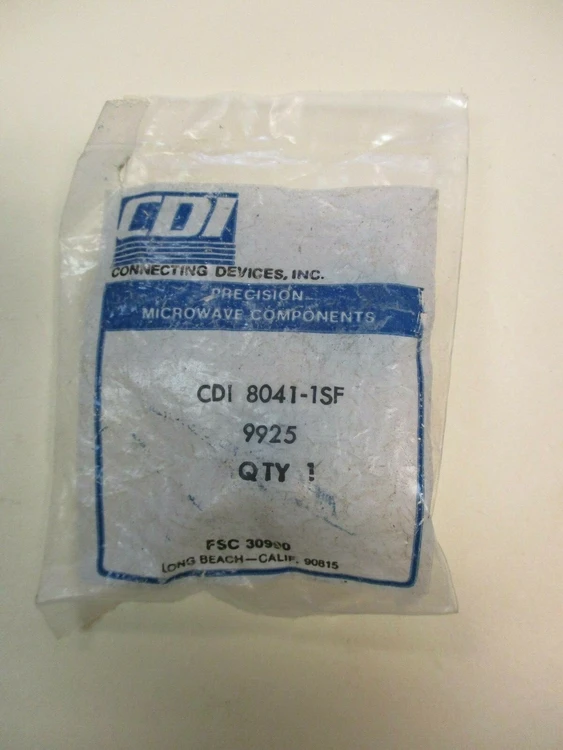 New | in-Stock CDI 8041-1SF Connector Accessories Arizona US | ASSET CONVERSION SPECIALISTS, INC. #311576