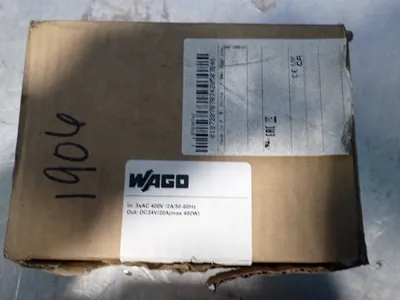 Used WAGO 787742 DIN Rail Power Supplies Ohio US | HGR 24 #797223