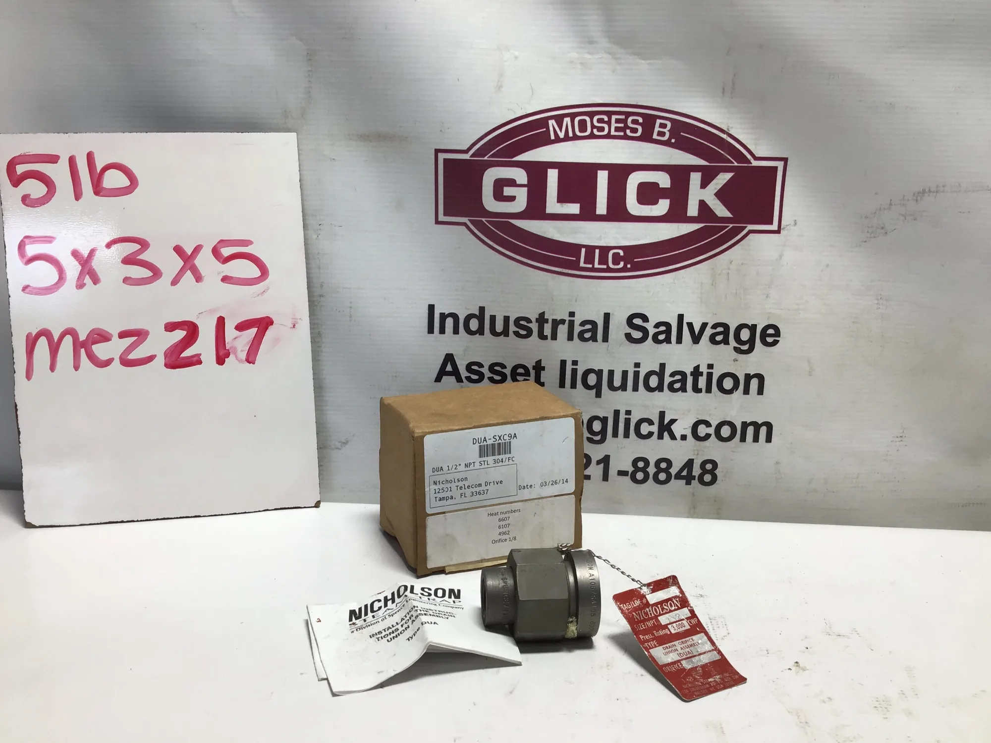 Nicholson Steamtrap DUA-SXC9A 1/2″ NPT STL 304/FC 3000PSI