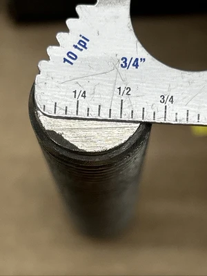 (11) Full Thread Stud B8 4 1/2” X 5/8 P/N??? Fast Shipping! + Warranty