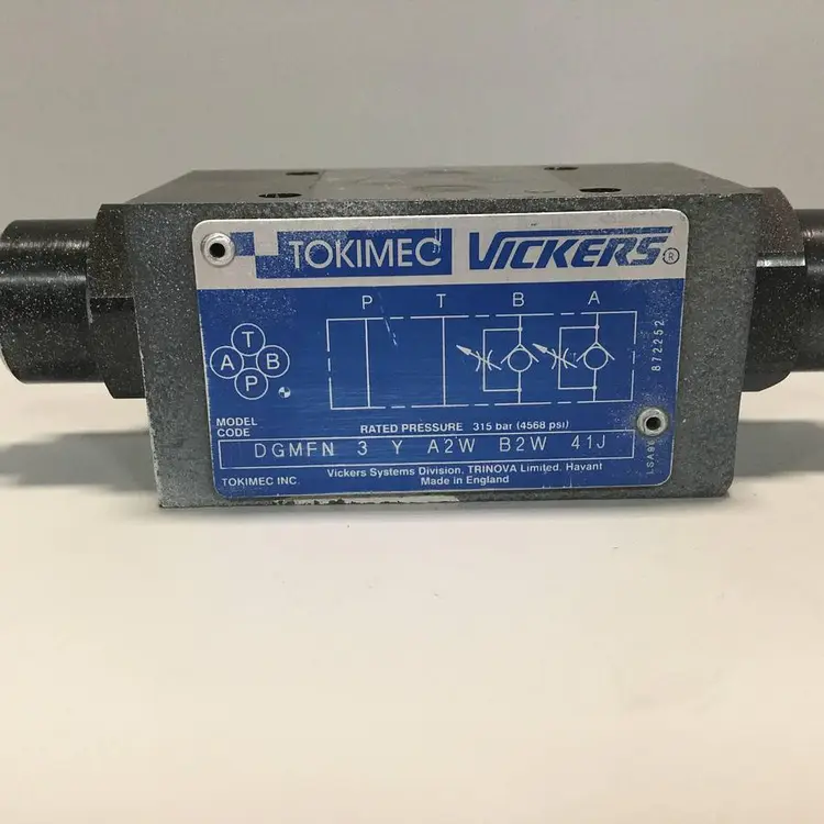 Used VICKERS DGMFN3YA2WB2W41J Valves/Fittings Michigan US | Ideal Machinery #603615