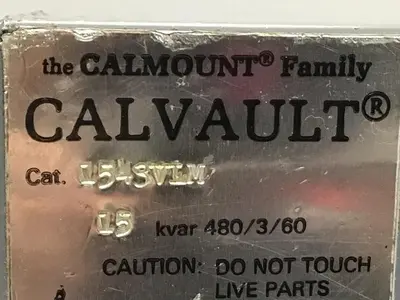 Used CALMOUNT 1543VLM Capacitors Michigan US | Ideal Machinery #1275287