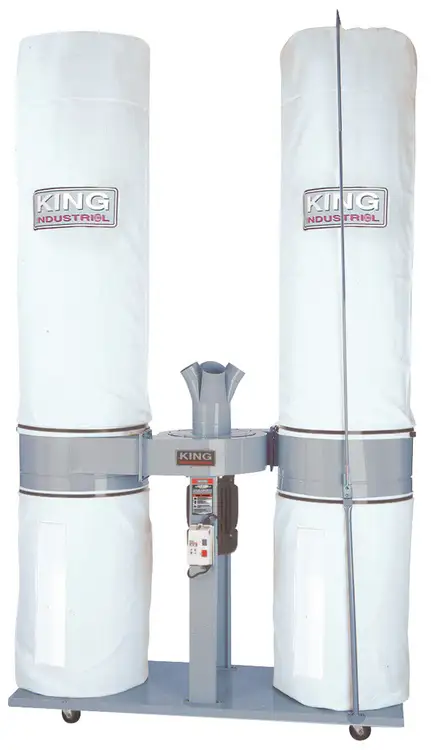 New | in-Stock KING CANADA KC-5043FX-6 Dust Collectors British Columbia CA | Lenmark #272799