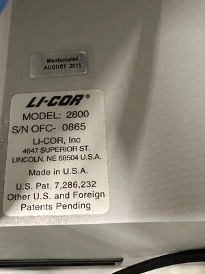 USED LI-COR Biosciences Odyssey Fc