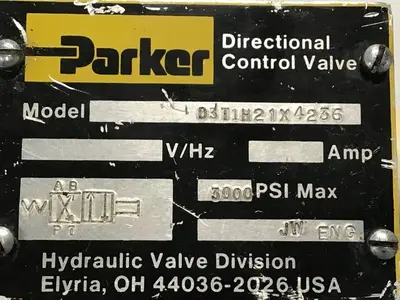 USED PARKER D3T1H21X4236