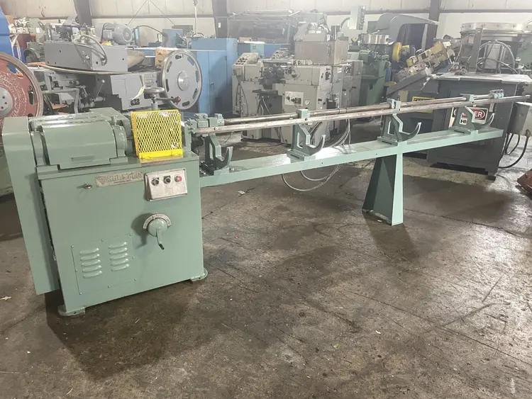 Used SHUSTER 1AVS-3 WIRE STRAIGHTENER & CUT OFF (14627) Wire Straighteners & Cut-Offs Connecticut US | Machinery International LLC #783007