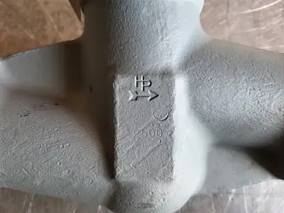 2" Class 2500 Gate Valve B16.34