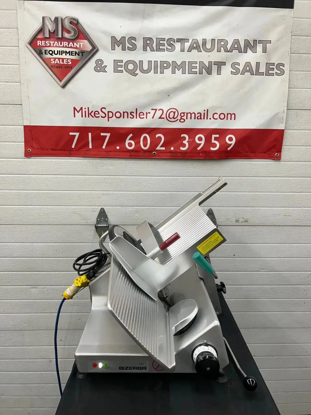 Bizerba GSP H 2020 Manual Slicer Fully Refurbished Tested and Working