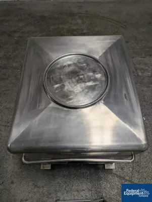 USED Glatt 1,200 Liter Glatt Tote, S/S