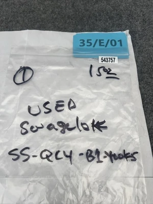 Used Swagelok SS-QC4-B1-400K5 Parts (Hydraulics and Pneumatics) California US | Davliegogo LLC #1705720