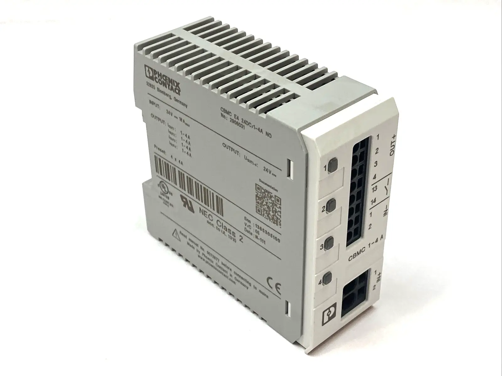 Used Phoenix Contact Electronic Circuit Breaker 2906031 Circuit Breakers Michigan US | Maverick Industrial Sales #1389529