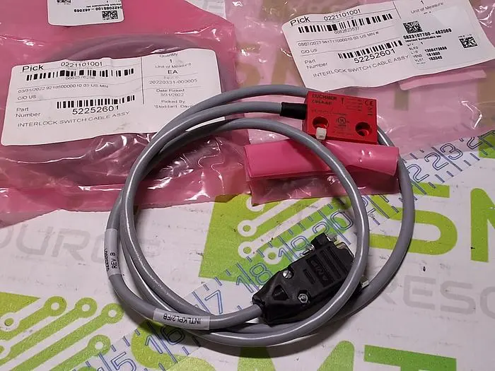 EUCHNER CMS-R-BXI INTERLOCK SWITCH CABLE ASSEMBLY - (BRAND NEW)