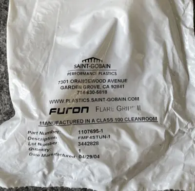New | in-Stock Saint-Gobain FMF4STUN-1 Valves/Fittings California US | Davliegogo LLC #1732624