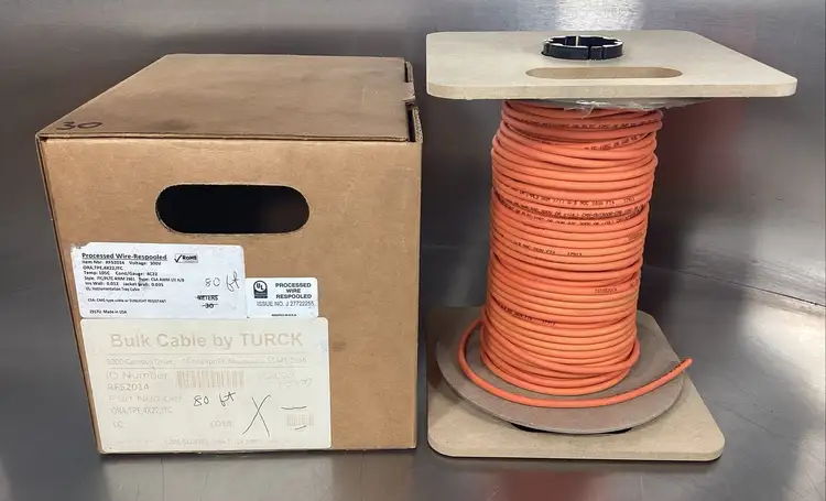 Used Turck ORA,TPE,4X22,ITC Cable & Wire South Carolina US | Palmetto Automation #1157965