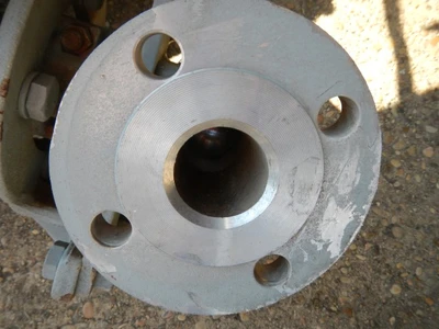 Jamesbury 1 1/2" 150 Rating, 316 Stainless Flanged Control Valve