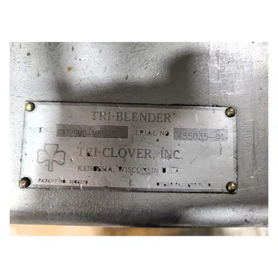 USED TRI-CLOVER, INC. F4329MD-MBV-S