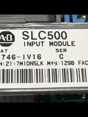 USED ALLEN BRADLEY 1746-IV16 SER C