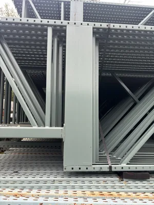 Interlake Interack30 44″ x 23′ Pallet Rack Upright U Frame Punch Racking